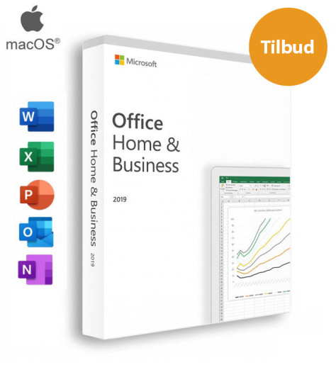 Office 2019 Til Mac Home & Business (Download)