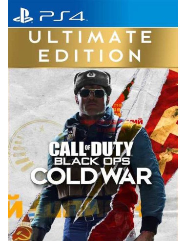 Call of Duty Black Ops Cold War - Ultimate Edition PS4/PS5 (EU)